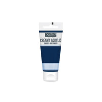 Kremasta akrilna boja polusjajna Pentart 60 ml – tamnoplava