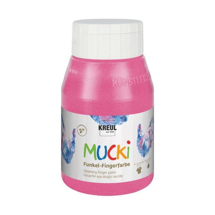 Lesklé detské prstové farby MUCKI 500 ml | rôzne odtiene — obrázok 3