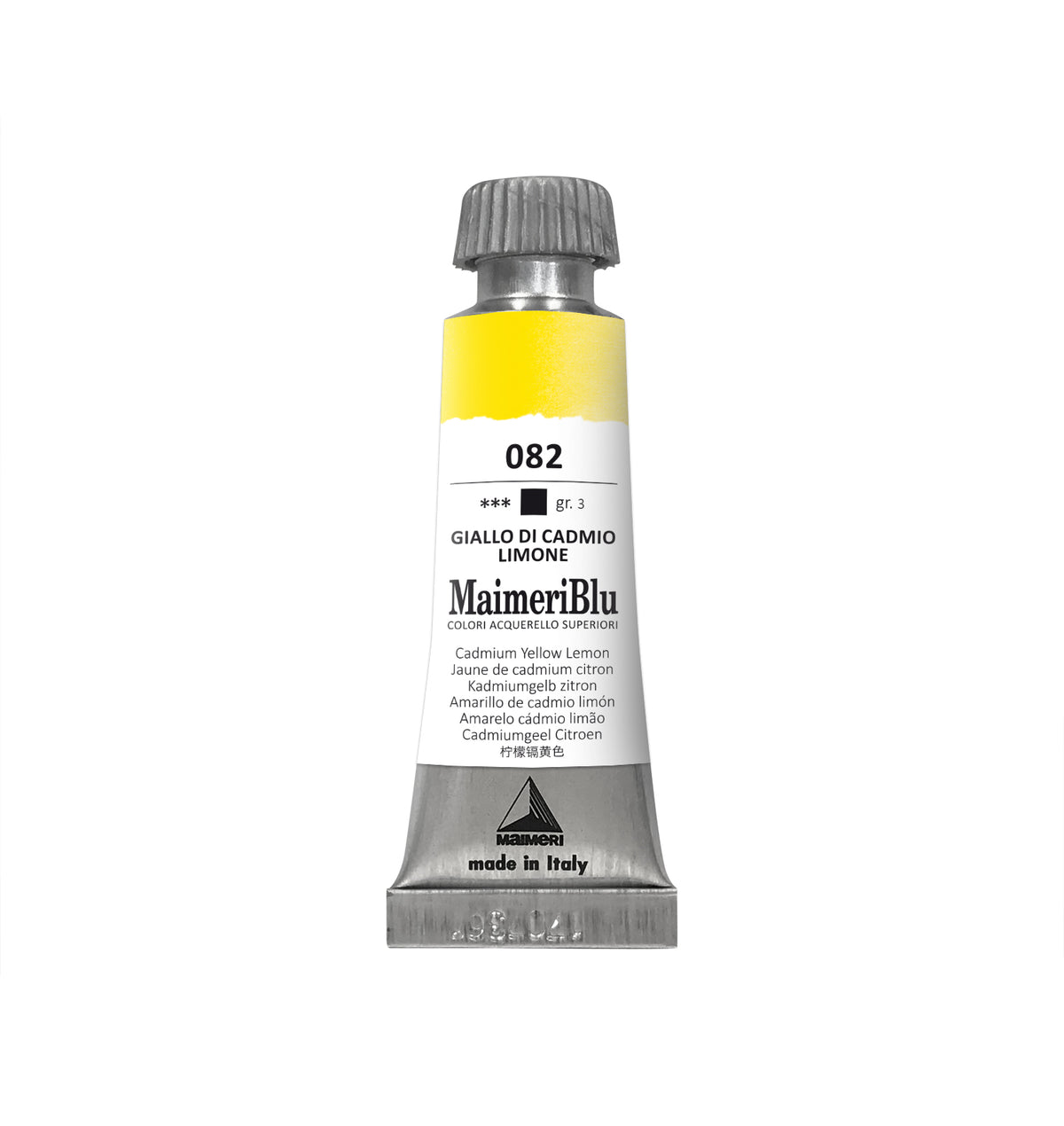 Profesionalna akvarel boja MAIMERI Maimeri Blu 12 ml – Kadmij žuta limun
