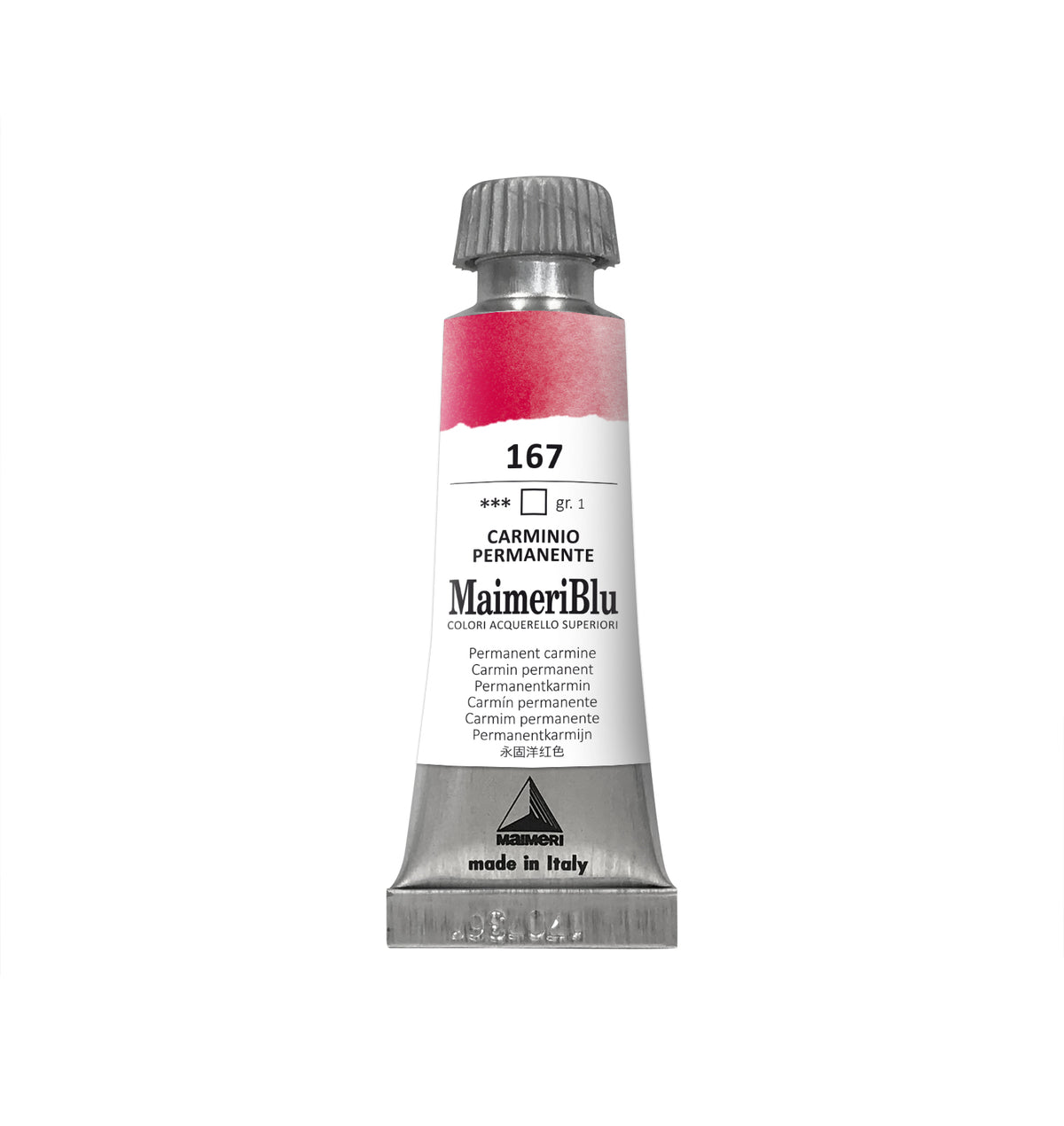 Profesionalna akvarel boja MAIMERI Maimeri Blu 12 ml – Permanentno karmin