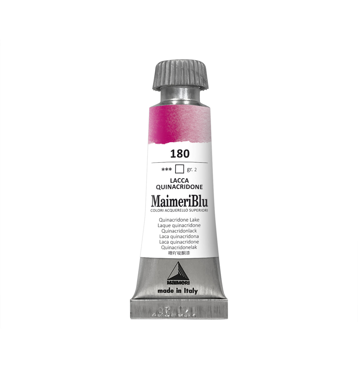 Profesionalna akvarel boja MAIMERI Maimeri Blu 12 ml – Kinakridon lak