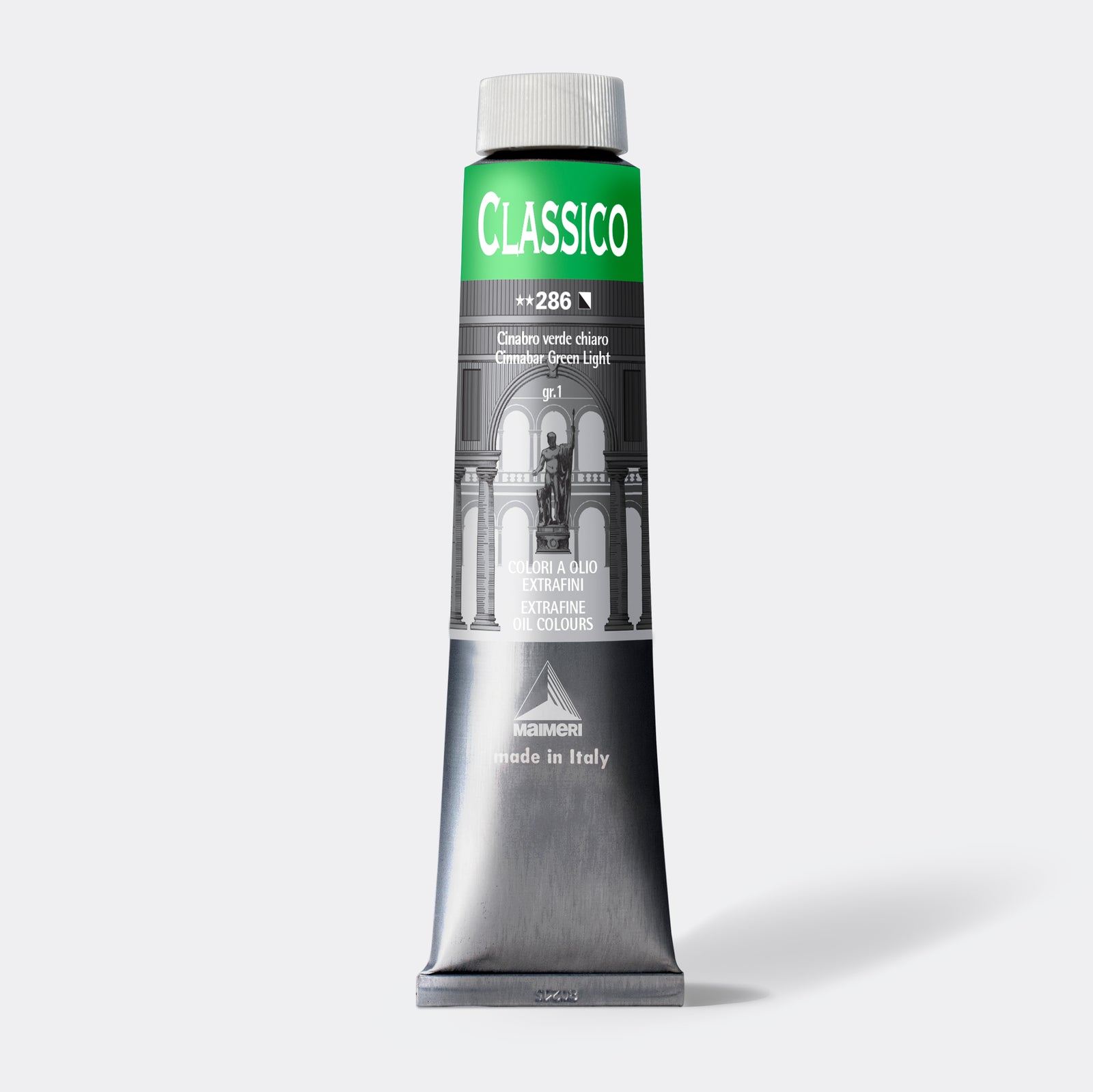 Fina uljana boja Maimeri Classico 200 ml – Cinabarit zelena svijetla