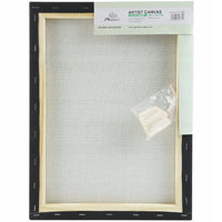 Maliarske plátno na ráme Phoenix, čierne, 260 g/m², 20 × 30 až 50 × 70 cm, vyberte si rozmer