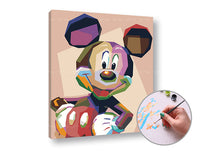 Maľovanie podľa čísel MICKEY MOUSE | nízka náročnosť — obrázok 1