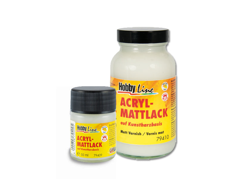 Matni akrilni lak 50 / 250 ml na bazi sintetičke smole Hobby Line | različiti volumeni — slika 3