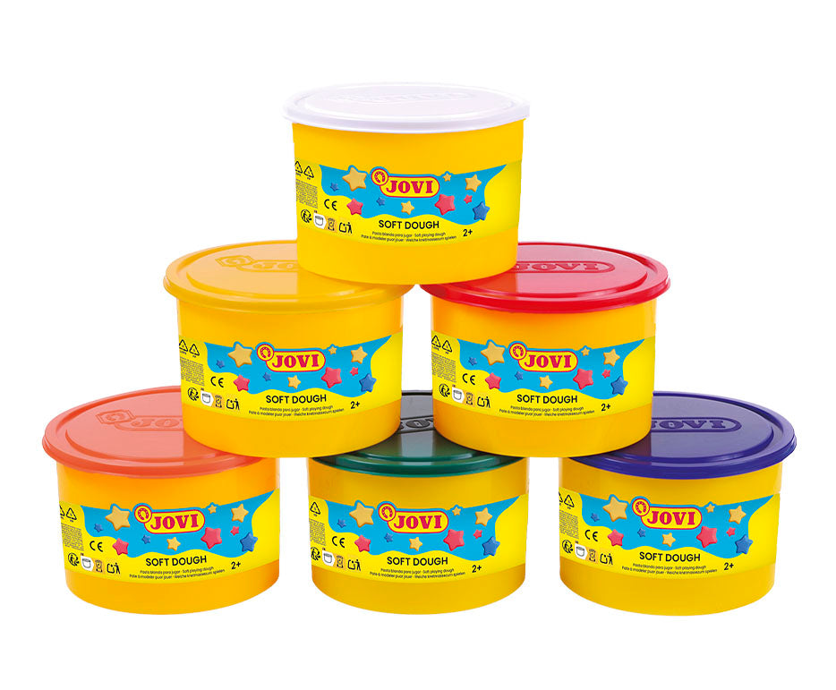 Meka masa za modeliranje JOVI Soft Dough 6 x 460 g