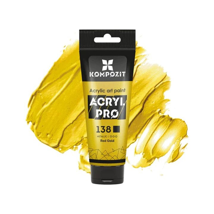 Metalická akrylová farba ACRYL PRO ART Kompozit 75 ml | rôzne odtiene — obrázok 8