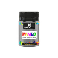 Metalik boja za tekstil i kožu MAMBO 50 ml – 52 platinasta