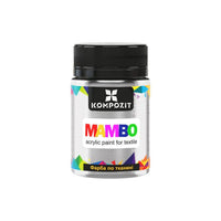 Metalik boja za tekstil i kožu MAMBO 50 ml – 53 srebrna