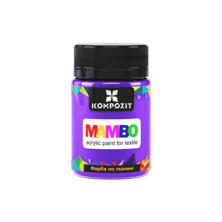 Metalik boja za tekstil i kožu MAMBO 50 ml – 58 ljubičasta