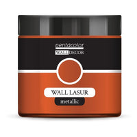 Metalik lazura za zid Wall Decor 500 ml – Vatreno zlatna