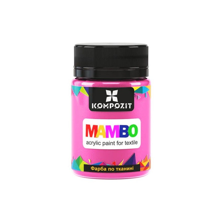 Metalik boja za tekstil i kožu MAMBO 50 ml