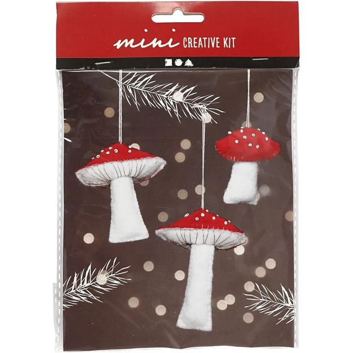 Mini kreativni set Gljive muhare