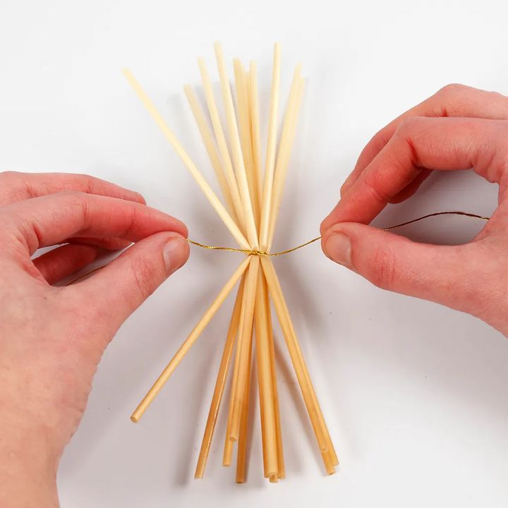 Mini kreativni set slamnate pahuljice — slika 5