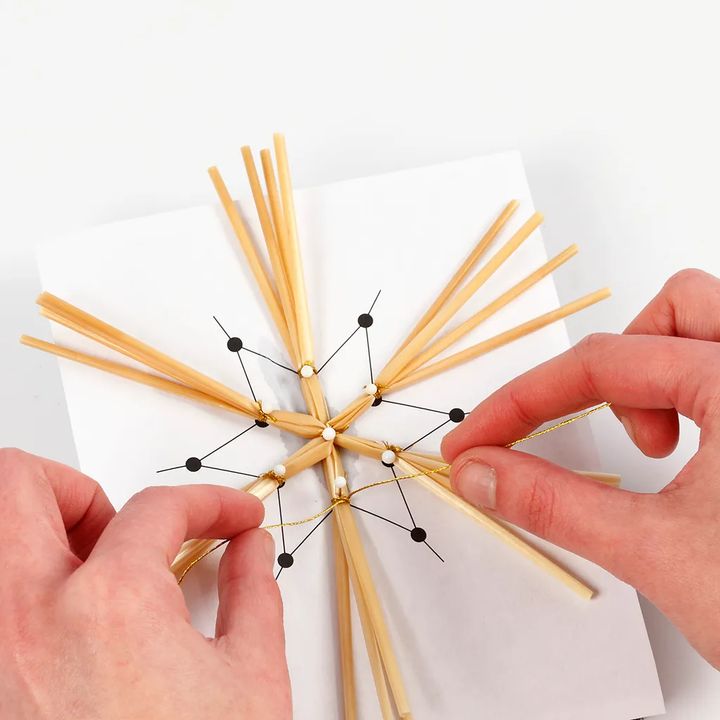 Mini kreativni set slamnate pahuljice — slika 6