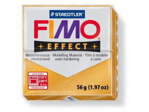 Modelirna masa FIMO Effect termostvrdnjavajuća - 56 g | razne boje - 11 - Metalik zlatna