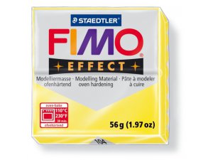 Modelirna masa FIMO Effect termostvrdnjavajuća - 56 g – 104 - Transparentna žuta