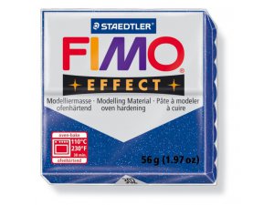 Modelirna masa FIMO Effect termostvrdnjavajuća - 56 g – 302 - Svjetlucava plava