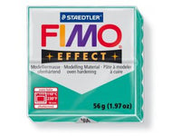 Modelirna masa FIMO Effect termostvrdnjavajuća - 56 g – 504 - Transparentna zelena