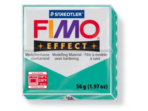 Modelirna masa FIMO Effect termostvrdnjavajuća - 56 g – 504 - Transparentna zelena