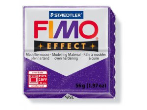 Modelirna masa FIMO Effect termostvrdnjavajuća - 56 g – 602 - Svjetlucava ljubičasta