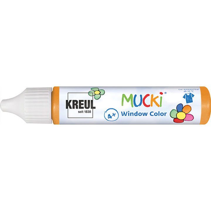 MUCKI boja za staklo 29 ml – 24404 narančasta