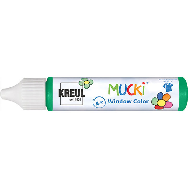 MUCKI boja za staklo 29 ml – 24413 tamnozelena