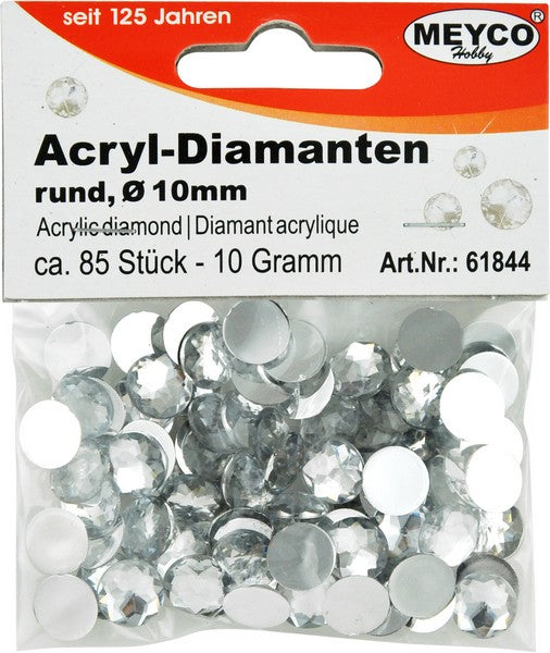 Akrilni dijamanti | izaberite pakovanje – 10 mm (85 ks)