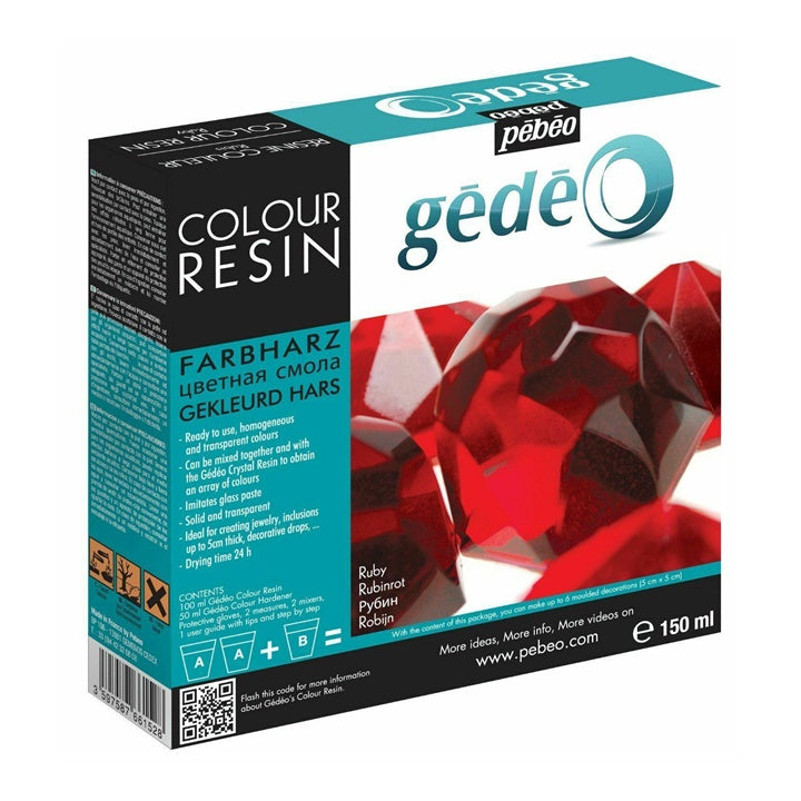 Obojena kristalna smola Pebeo Gedeo 150 ml | razne boje — slika 1