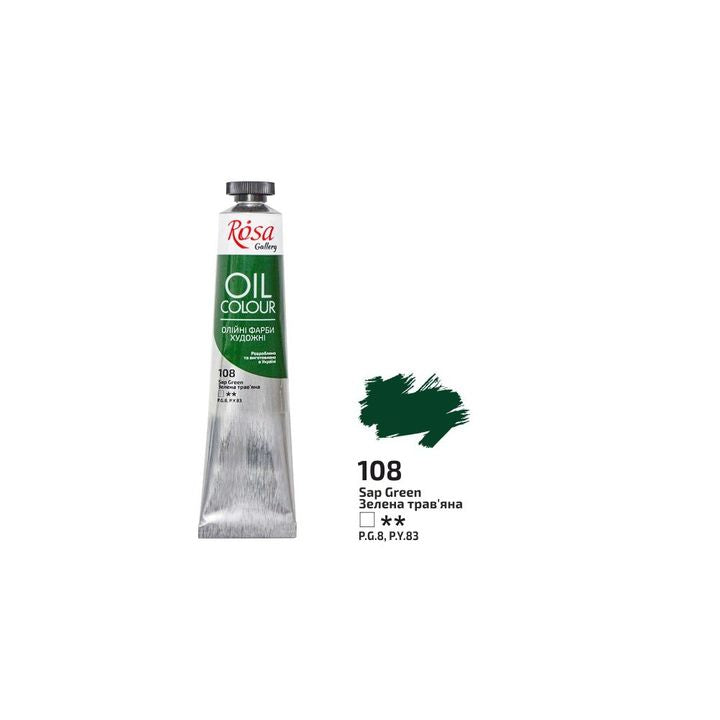 Oljne boje Rosa Gallery 45 ml – 108 sočna zelena