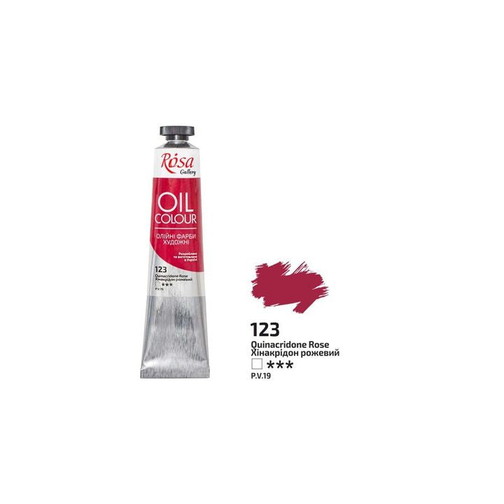 Oljne boje Rosa Gallery 45 ml – 123 kinakridon ružičasta