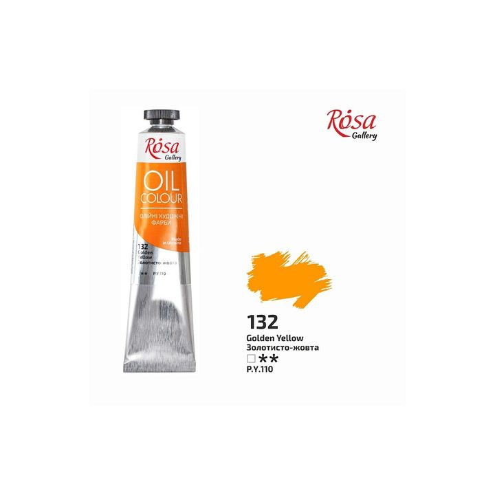 Oljne boje Rosa Gallery 45 ml – 132 zlatno žuta