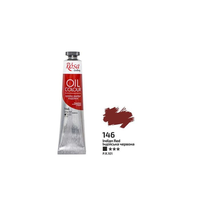 Oljne boje Rosa Gallery 45 ml – 146 indijanska crvena