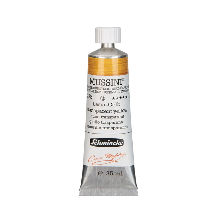 Oljne barve Schmincke MUSSINI 35 ml – 238 rumena transparentna