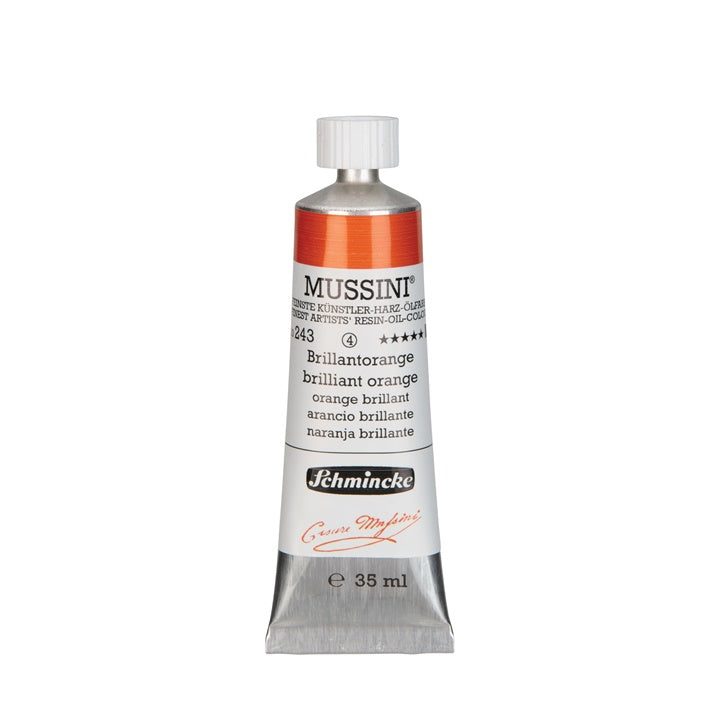 Oljne barve Schmincke MUSSINI 35 ml – 243 briljantna oranžna