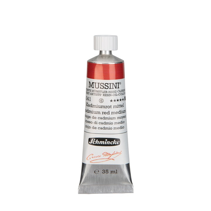 Oljne barve Schmincke MUSSINI 35 ml – 341 cadmium červená medium