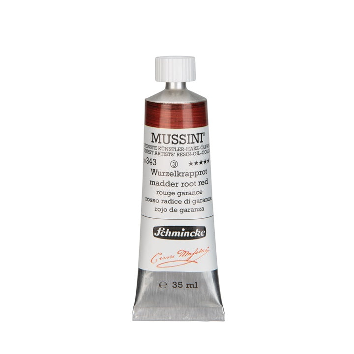 Oljne barve Schmincke MUSSINI 35 ml – 343 madder root rdeča