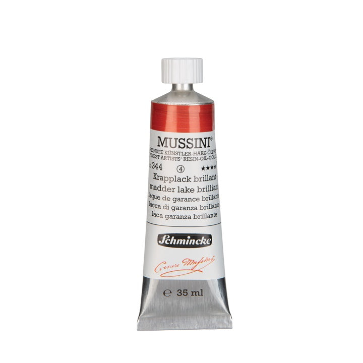 Oljne barve Schmincke MUSSINI 35 ml – 344 madder lake brilliant