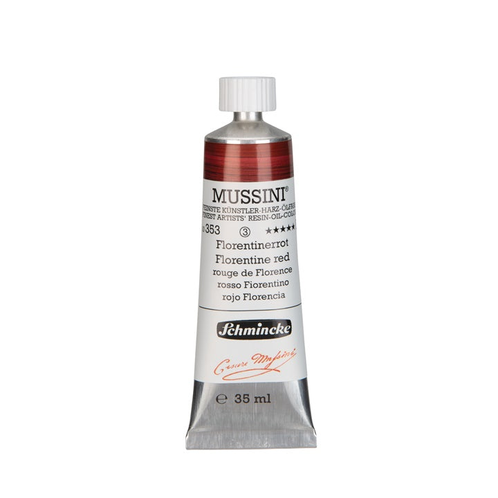 Oljne barve Schmincke MUSSINI 35 ml – 353 florentinsko rdeča