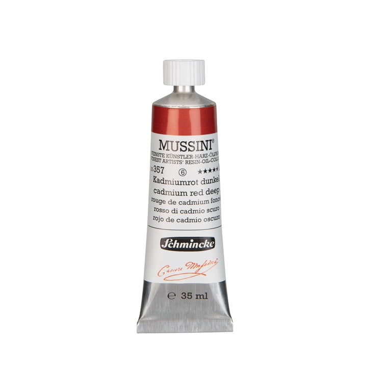 Oljne barve Schmincke MUSSINI 35 ml – 357 cadmium červená tmavá