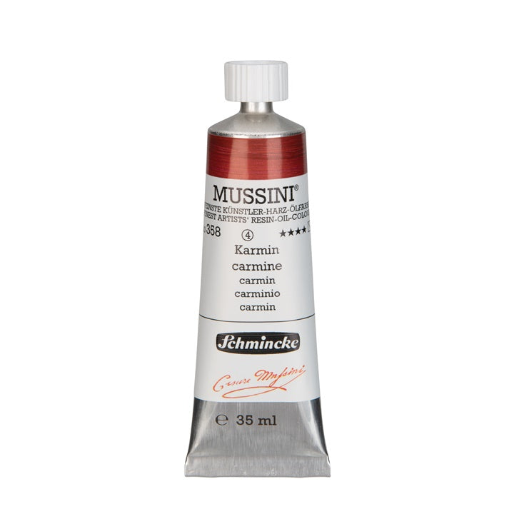 Oljne barve Schmincke MUSSINI 35 ml – 358 karmin rdeča