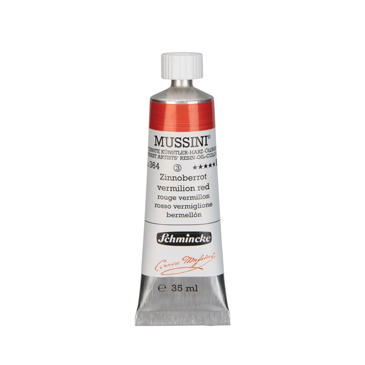 Oljne barve Schmincke MUSSINI 35 ml – 364 cinobar rdeča