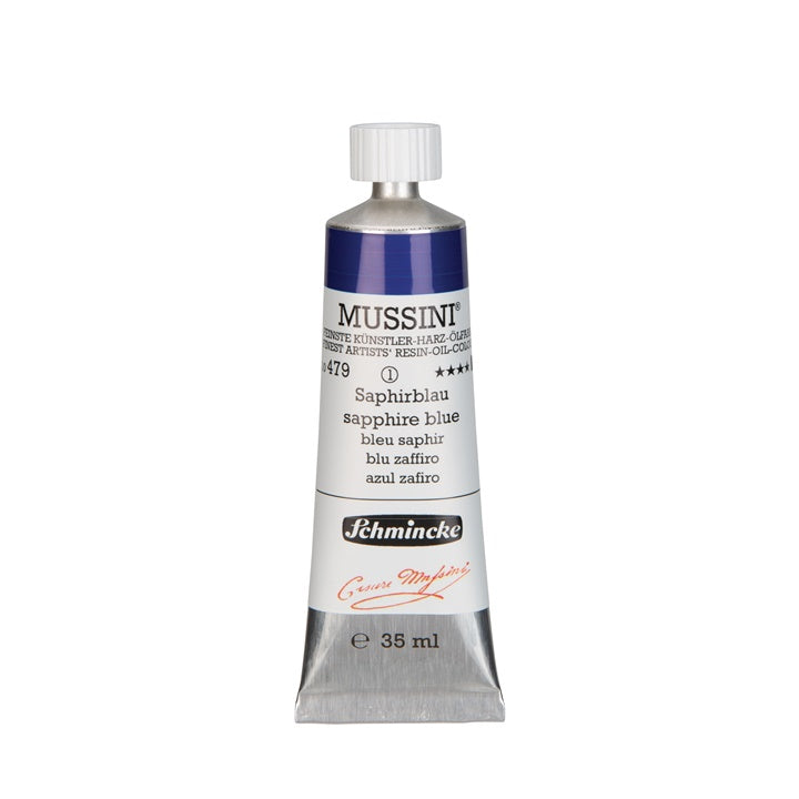 Oljne barve Schmincke MUSSINI 35 ml – 479 safirno modra