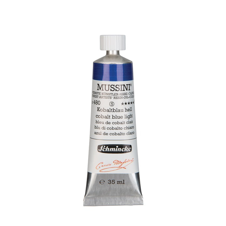 Oljne barve Schmincke MUSSINI 35 ml – 480 kobaltno modra svetla