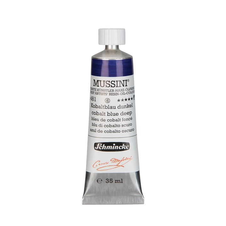 Oljne barve Schmincke MUSSINI 35 ml – 481 kobaltová modrá tmavá