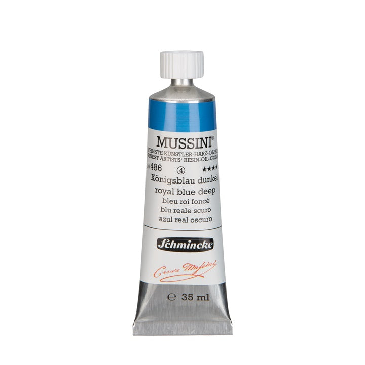 Oljne barve Schmincke MUSSINI 35 ml – 486 kraljevsko modra temna
