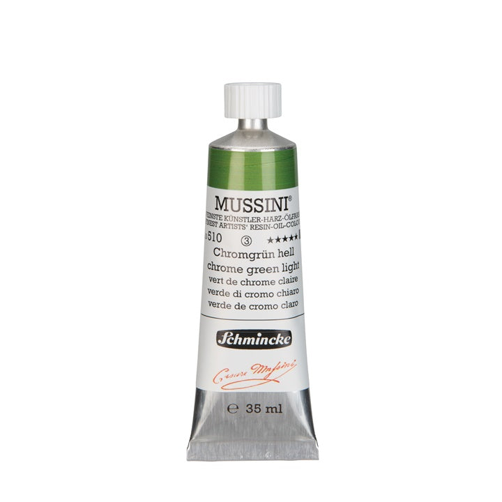 Oljne barve Schmincke MUSSINI 35 ml – 510 krom zelena svetla