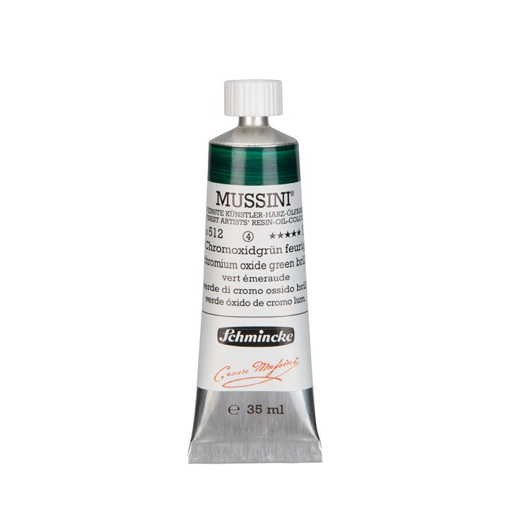 Oljne barve Schmincke MUSSINI 35 ml – 512 krom oksid zelena