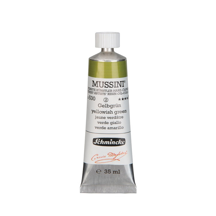 Oljne barve Schmincke MUSSINI 35 ml – 530 rumenkasto zelena