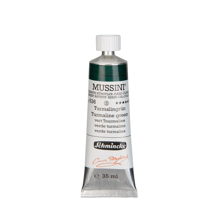 Oljne barve Schmincke MUSSINI 35 ml – 536 turmalin zelena